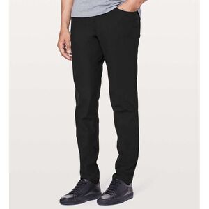 Lululemon ABC Slim‎ Pants Warpstreme Mens 33 Flaw* Stretch Pockets Flat Front